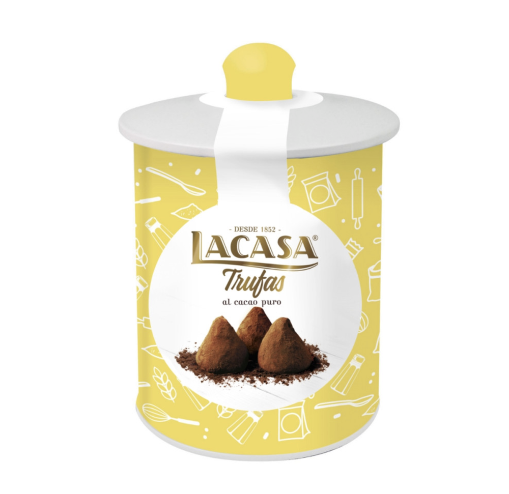 Lata Trufas Al Cacao Puro